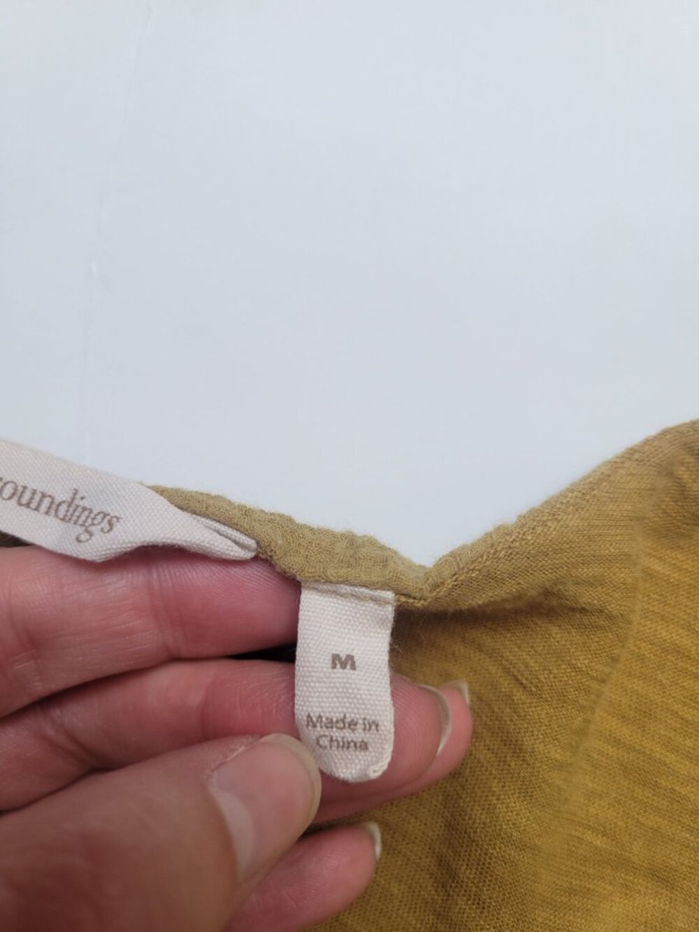 Soft Surroundings Mixed Media Tunic Size M Lagenlook Relaxed Fit Boho Chic - Picture 8 of 9